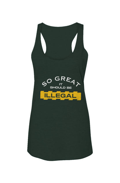 SG Illegal - Racerback Tank - Womens