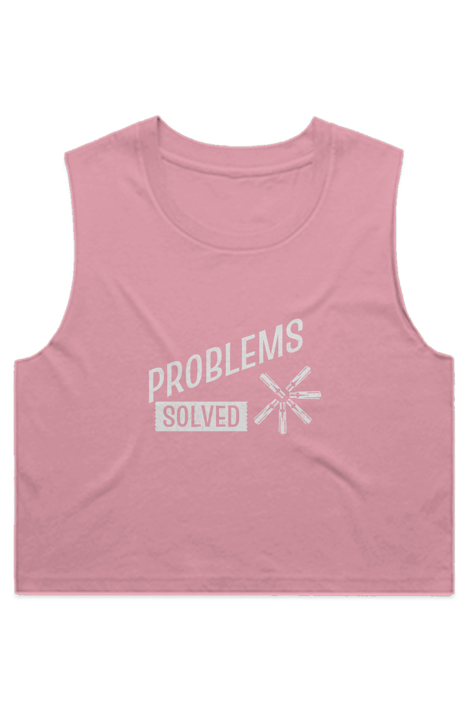 Problems Solved 2.0 - Crop Top - Womens